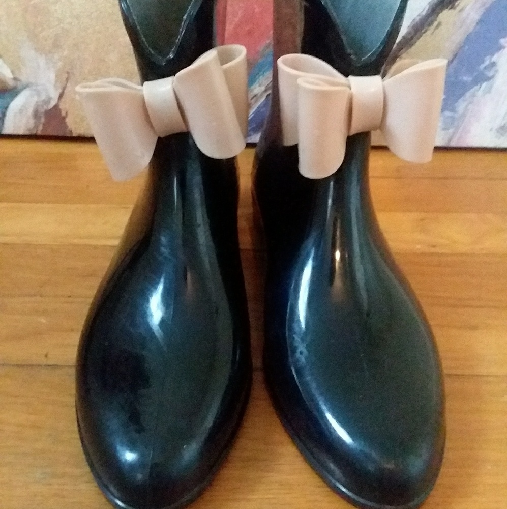 Rain Boots With Cute  Bow